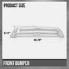 G-PLUS Front Bumper Face Bar Trim Molding Step Pad Compatible with Benz GLS450 2017-2019 1668850501, 1668852138 Silver