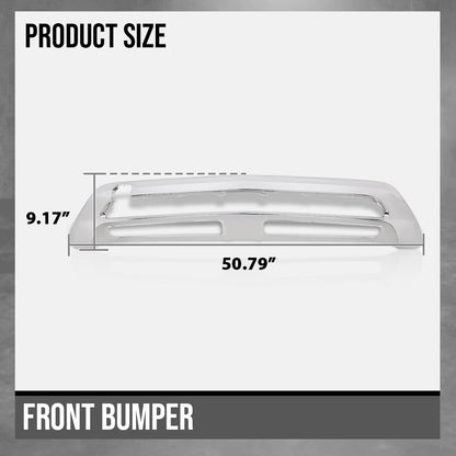 G-PLUS Front Bumper Face Bar Trim Molding Step Pad Compatible with Benz GLS450 2017-2019 1668850501, 1668852138 Silver