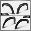 G-PLUS Fender Flares Pocket Riveted Compatible with Dodge Ram 1500 2WD/4WD 2019 2020 2021 2022 2023 NOT Fit Rebel Models Wheel Opening Molding Arch Trim 4PCS Black