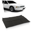 G-PLUS Black Hood Insulation Pad 1/2" Compatible with Chevy Caprice Impala 1991 1992 1993 1994 1995 1996