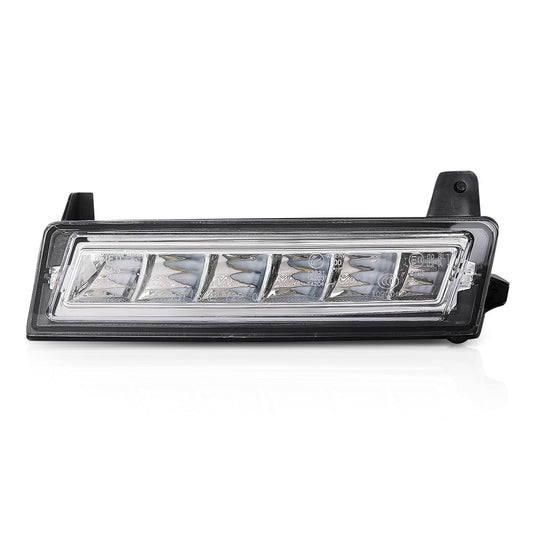 G-PLUS Front LED Left Fog Lamp Daytime Running Light, Compatible with Benz ML Class GL Class 2008-2013/ GLK Class 2009-2013, LH Driver Side, A1649060151, 1649060151