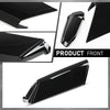 G-PLUS Rear Outside D Pillar Finish Molding Trim Compatible with Range Rover L405 2013-2021 2pcs Glossy Black