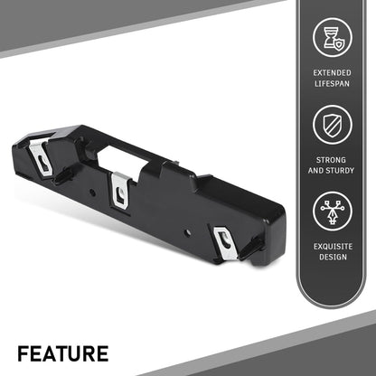 G-PLUS Front Left Side Bumper Bracket Retainer Compatible with Ford Edge (submodel: SE, SEL, Sport, Titanium) 2015-2018 FT4Z17C947B, FO1032108 Black