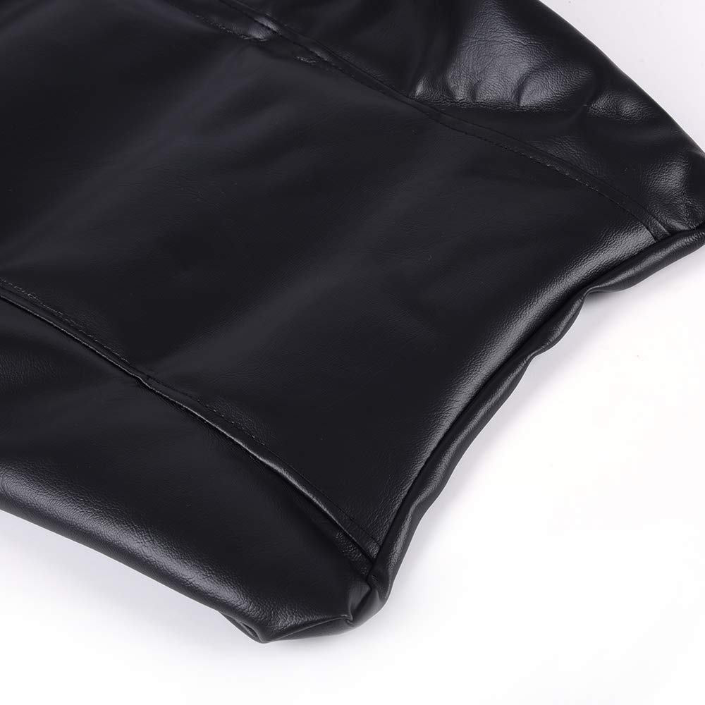 G-PLUS Leather Seat Cover Protector Black Standard Compatible with 1993-2006 Honda TRX300EX