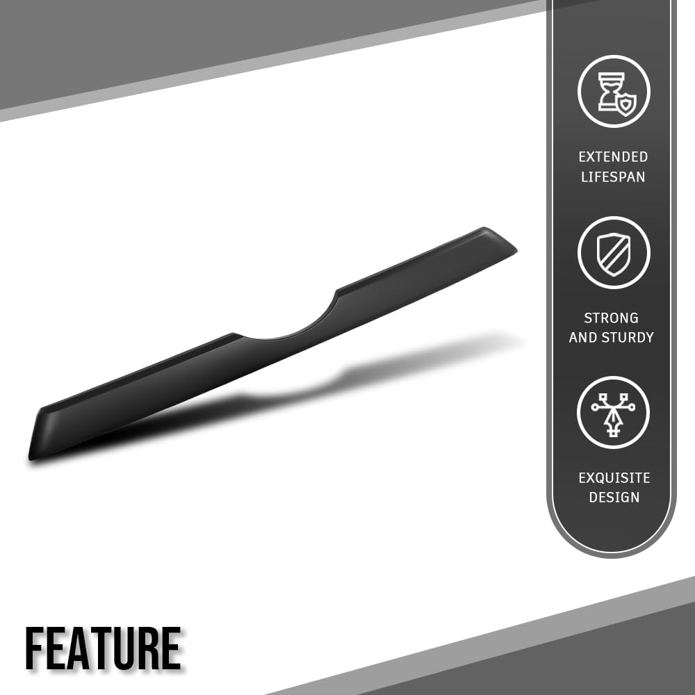 G-PLUS Front Upper Grille Molding Trim Compatible with Toyota 4Runner Limited/SR5 2014 2015 2016 2017 2018 2019 2020 2021 2022 5312235060, TO1216103 Black