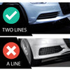 G-PLUS Front Bumper Fog Light Grill Covers Driver and Passenger Side Compatible with Audi A4 B8 B8.5 Allroad 2009-2015 (w/Fog Light Hole)/Not Fit for S-Line Models 8K0807681J01C 8K0807682J01C Black