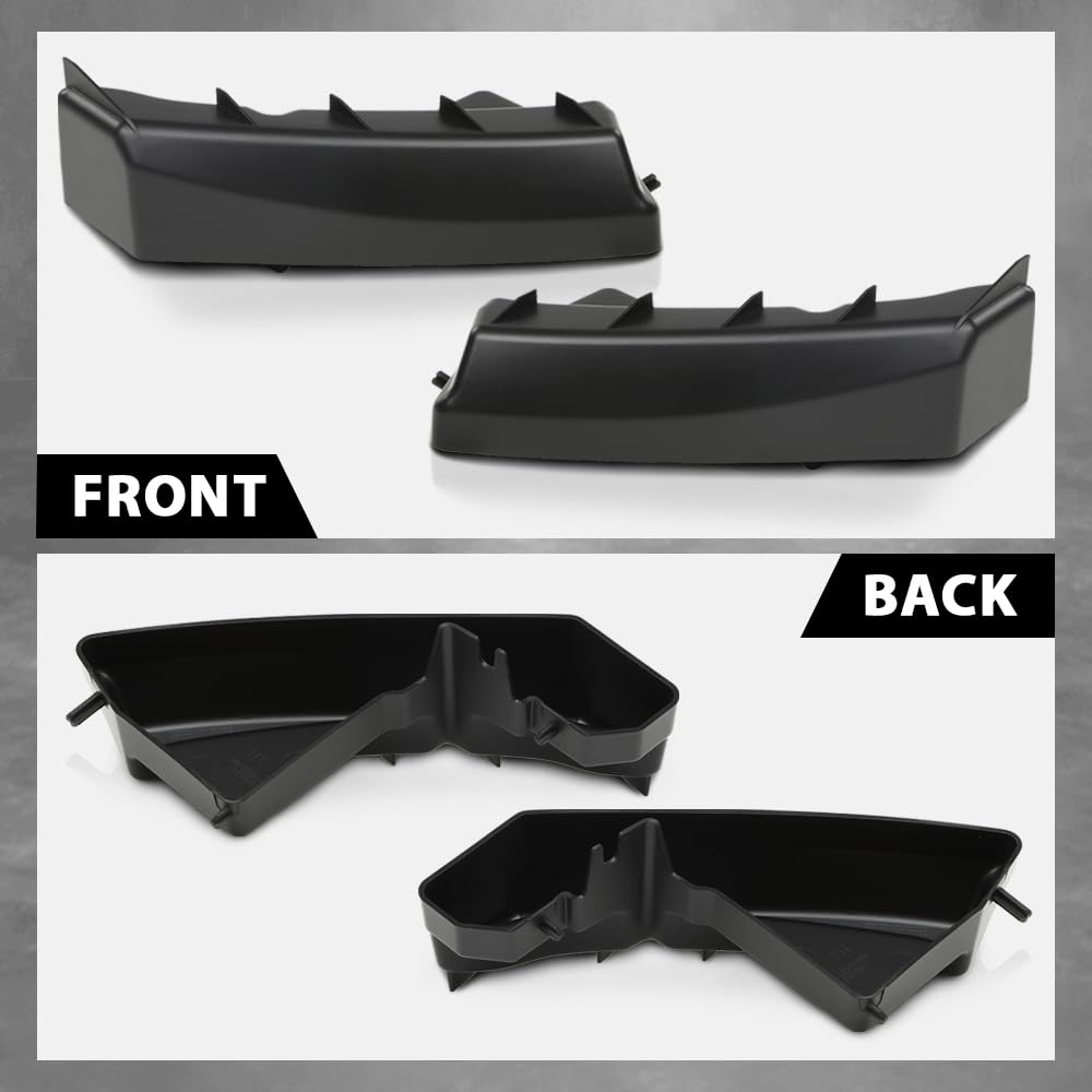 G-PLUS Front Bumper Side Mount Bracket Compatible with Range Rover Evoque 2012-2018 2Pcs