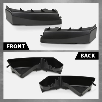G-PLUS Front Bumper Side Mount Bracket Compatible with Range Rover Evoque 2012-2018 2Pcs