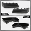 G-PLUS 1Pair Front Bumper Side Mount Bracket Compatible with Range Rover Evoque 2012-2018 Black