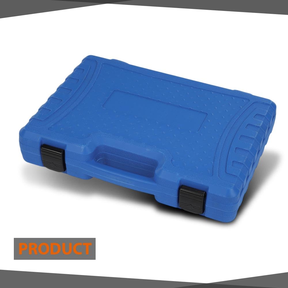 G-PLUS 28Pcs Press Pull Sleeve Kit Compatible with The Removal and Installation of Bushes/Bearings and Seals Etc Silver