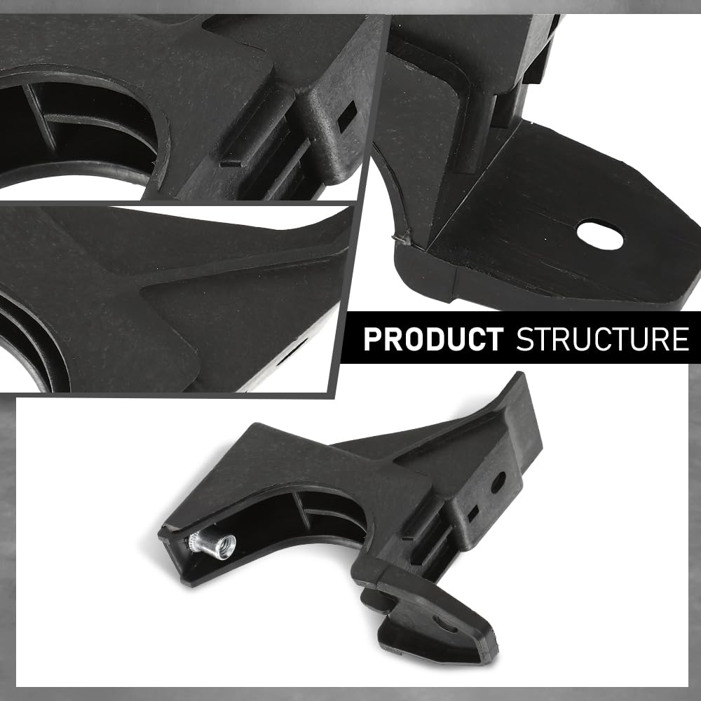 G-PLUS Front Center Bumper Retainer Bracket Support, Compatible with Audi Q5 2013 2014 2015 2016 2017, 8R0807333A