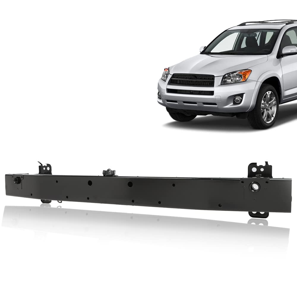 G-PLUS Front Bumper Reinforcement, Compatible with Toyota RAV4 2006 2007 2008 2009 2010 2011 2012 w/o Hands Free Liftgate Smooth Bumper Reinforcement 5202142082 TO1006208