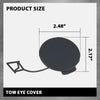 G-PLUS Front Bumper Grill Tow Hook Eye Cover Cap Compatible with Jaguar XF 2012-2015 C2Z13457, JA1029100