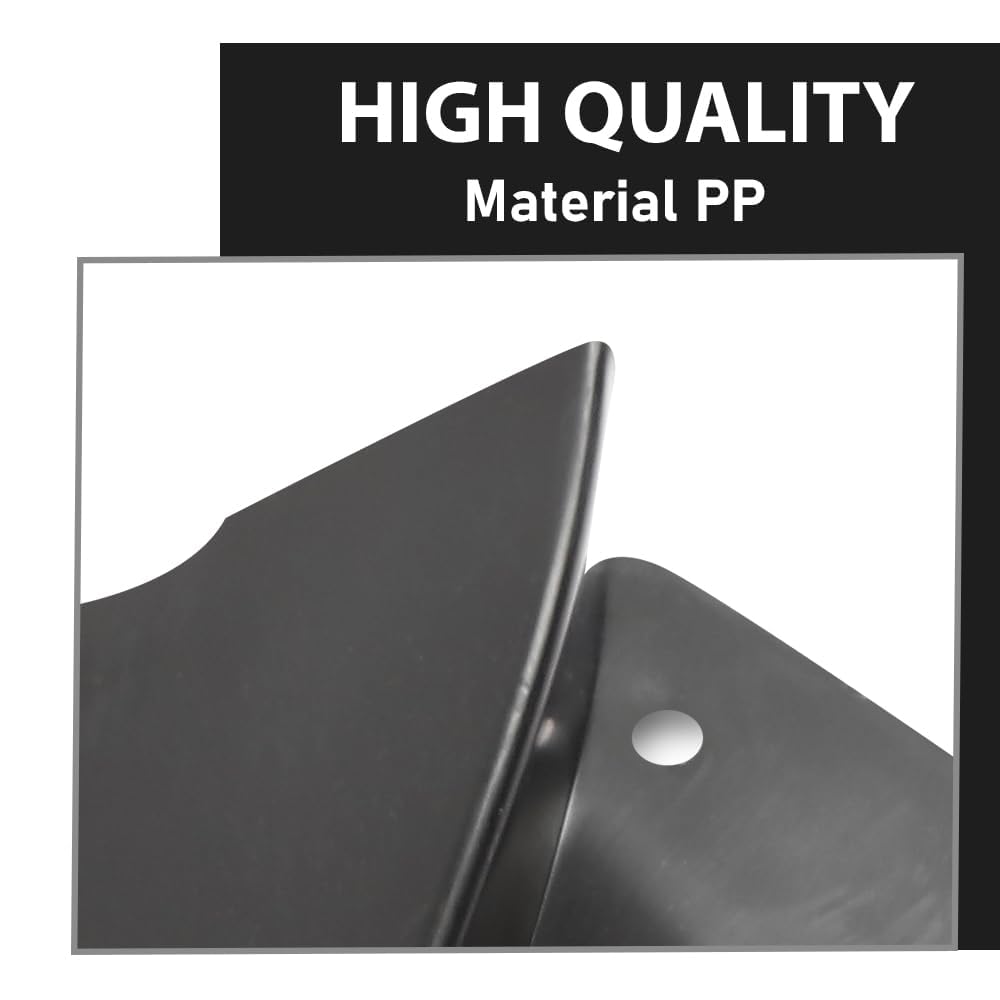 G-PLUS Front Engine Splash Shield Under Cover Fits for Benz A (W176) Only Fit with AMG Body Kit 1768850136, A1768850136 Black