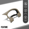 G-PLUS Dash Bezel Trim Instrument Cluster Cover Panel Compatible with Ford F150 2004-2008/Fit Lariat models Beige