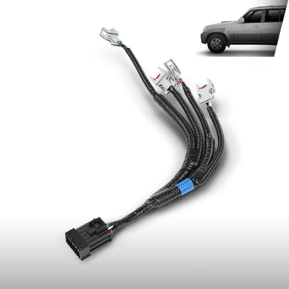 G-PLUS Injector Wiring Harness Compatible with Hyundai Terracan 2000-2025 338104X600, 33810 4X600 Black