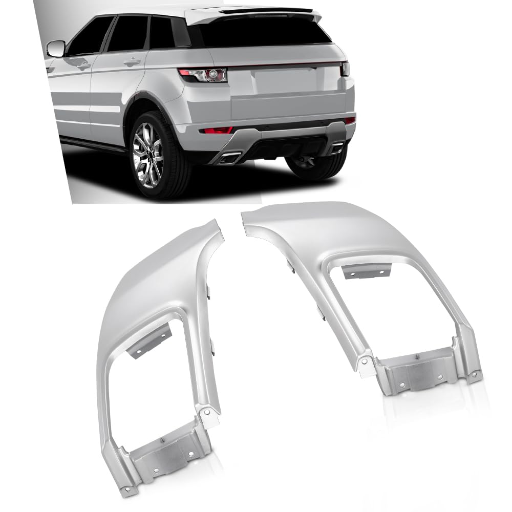 G-PLUS Rear Bumper Tow Eye Cover Trim Dynamic L+R Set Compatible with Range Rover Evoque 2012-2018,Fits with sport type, Fit Dynamic model