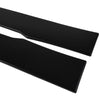 Universal Polyurethane Black Car Side Fender Skirts Extension Rocker Panel Splitter Protector