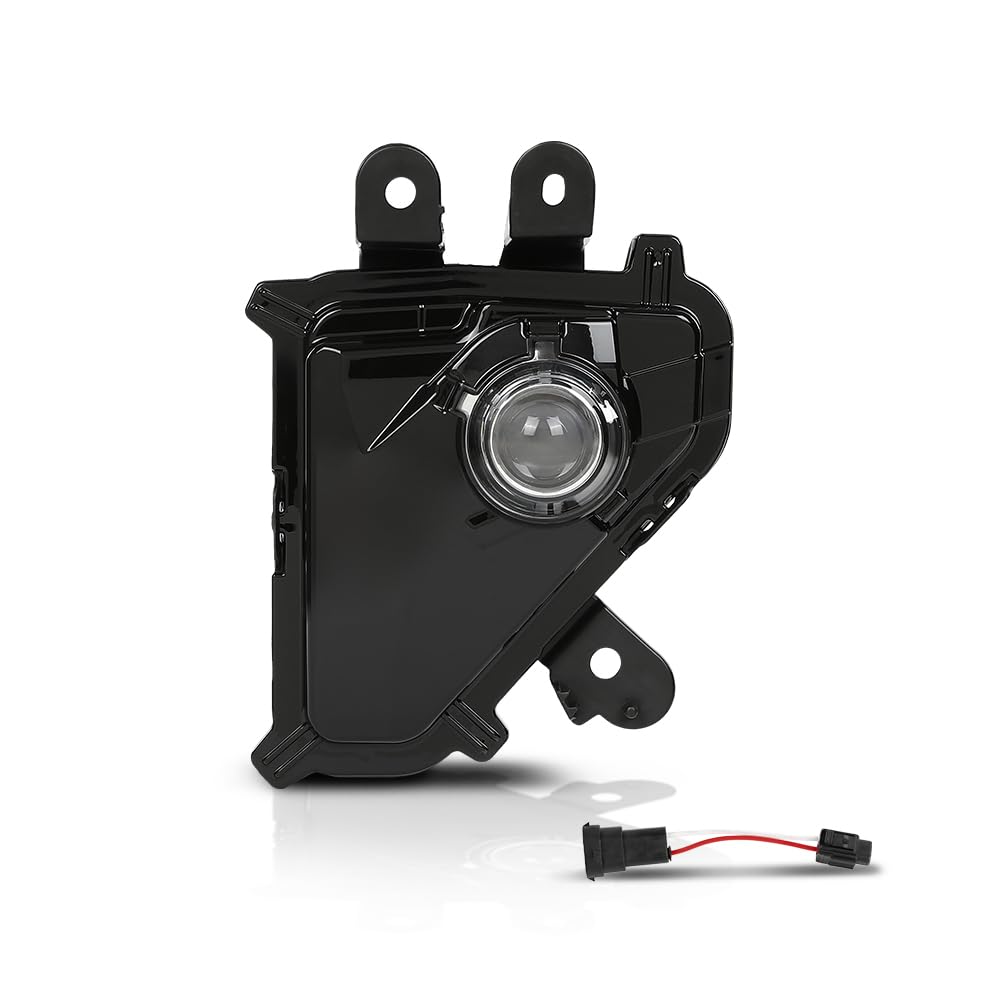 G-PLUS LED Front Bumper Fog Light Lamp Left Driver Side Compatible with LX GX460 2014-2023 8122060110 Black
