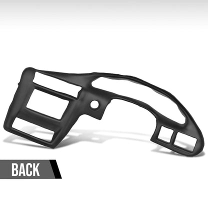 G-PLUS TPE Dashboard Dash Bezel Cover Compatible with Chevy Cavalier LS Sport 2002-2005 Fit Chevy Cavalier Z24 2000-2002 Fit Chevy Cavalier (submodel: Base, LS) 2000-2005 Black