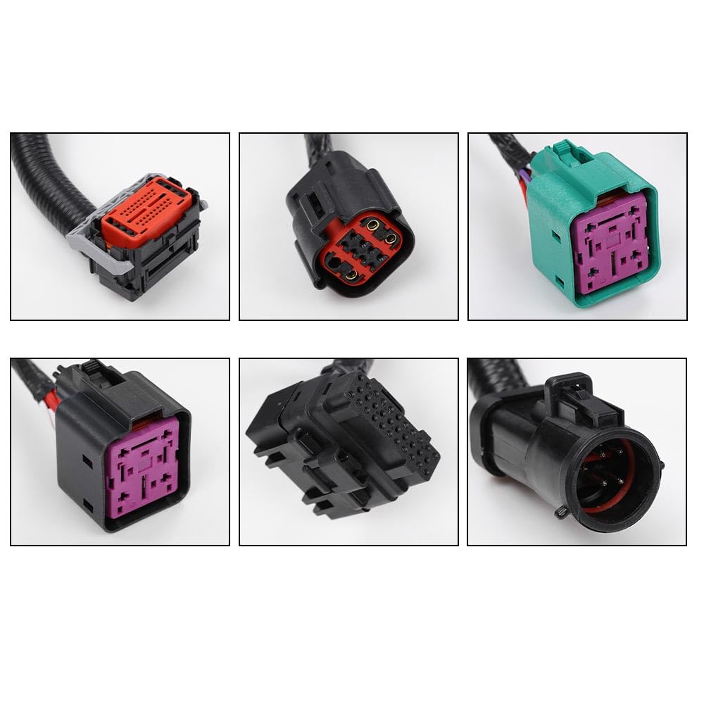 G-PLUS Engine Wiring Harness Compatible with 2005 2006 2007 Ford F250 F350 F450 F550 Super Duty 6.0L Diesel Engine (Only fit for 11/4/2004 and later build),5C3Z-12B637-BA, 5C3Z12B637BA, D450-637-BA-M7