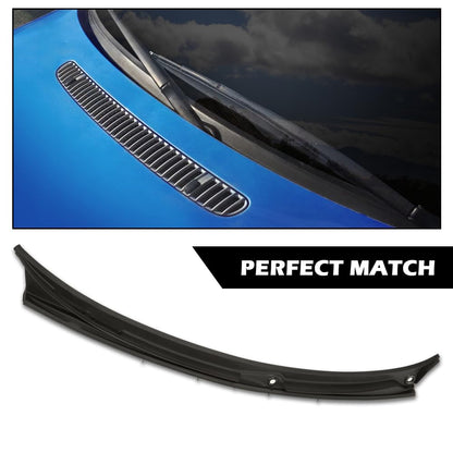 G-PLUS Windshield Wiper Grille Lower Motor Cowl Cover Compatible with BMW 323Ci 1998-2000,Compatible with BMW 325Ci/330Ci/M3 2001-2006,Fit BMW 325i/325xi/330i 2001-2005 51718208483