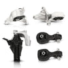 G-PLUS Engine Mount Set Compatible with Honda CR-V 2015-2017 2.4L Engine Automatic Transmission A65081, A65053 Motor Mount Kit 5pcs