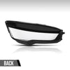 G-PLUS Headlight Lens Cover Compatible with Audi A7 RS7 2016-2018 Left Side Front Headlamp Lens Cover Clear