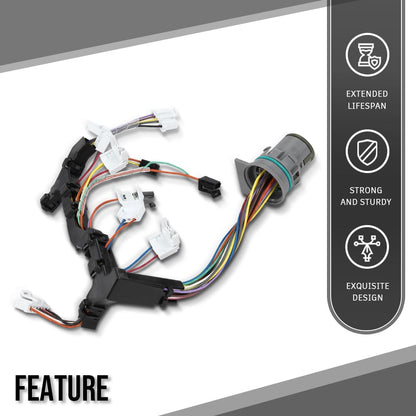 G-PLUS Internal Wire Harness Compatible with Allison/Chevy/GM Duramax 2010-2020 Fit LCT1000 and LCT2000 Transmissions 29545307, 121446E, 350-0180 Black