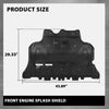 G-PLUS Front Engine Splash Shield Compatible with VW Volkswagen Golf 2015-2018 VW1228137, 3Q0825236D