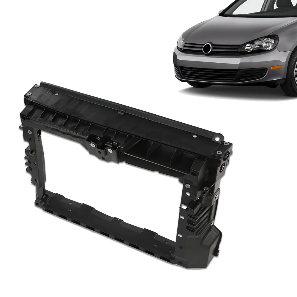 G-PLUS Radiator Support Assembly Replacement Compatible with 2014-2015 Passat TDI SEL Premium 2013-2015 Passat Wolfsburg Edition 2015 Passat Limited Edition Sport 561805588B9B9 VW1225138