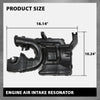 G-Plus Black Engine Air Intake Resonator Assembly Compatible with Nissan Sentra 2013-2018 16554-3RC2A, 165543RC2A