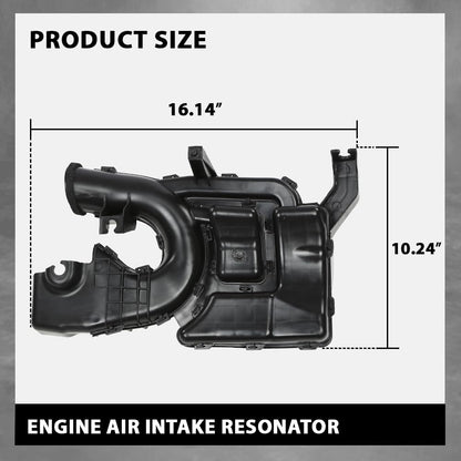 G-Plus Black Engine Air Intake Resonator Assembly Compatible with Nissan Sentra 2013-2018 16554-3RC2A, 165543RC2A