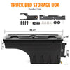 G-PLUS Truck Bed Storage Box Compatible With Ford F250 F350 Super Duty 2017-2020,Tool Box Left 2PCS Set Driver & Right Passenger Side