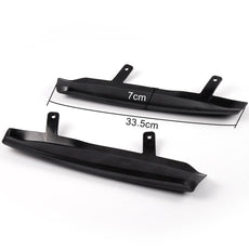 G-PLUS Mean Look Headlight Cover for VW Jetta MK4 1999-2005 Black Additional Angle