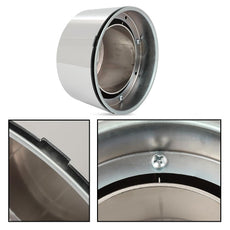 G-PLUS Wheel Hub Caps for Ford F250 F350 E150 E250 E350 E450 1995-2008 Chrome Product Image