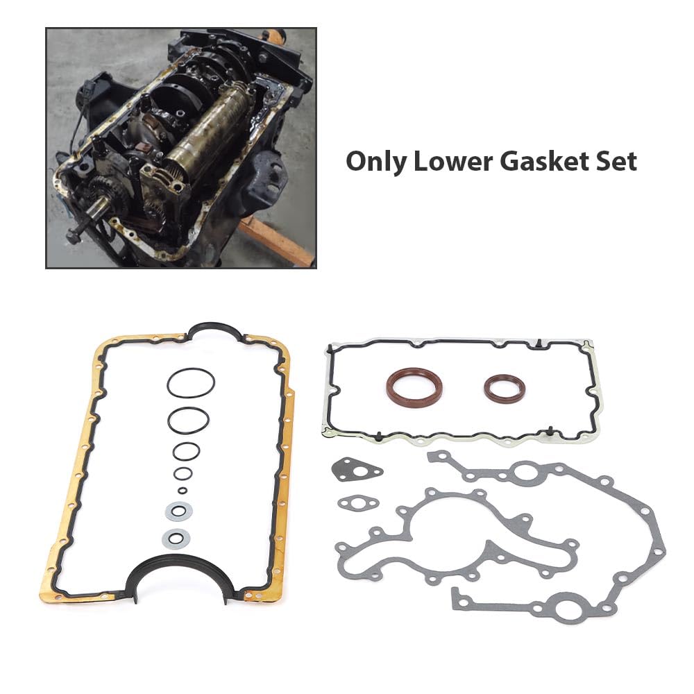 G-PLUS Engine Conversion Gasket Set Lower Gasket Set Compatible with Ford Explorer 1997-2009/Fit Ford Mustang 4.0L 2005-2009/Fit Ford Ranger 4.0L 2000-2009 CS9293, CS9293-1, CS24003, CS6-20700