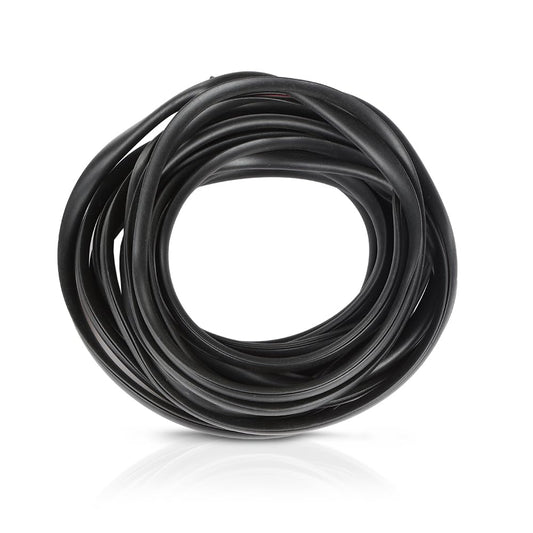G-PLUS Fender Flare Rubber Seal 18 Feet(5.4864m) Edge Trim, Fender Flare Gasket Universal Fit for Car and Truck Wheel Wells