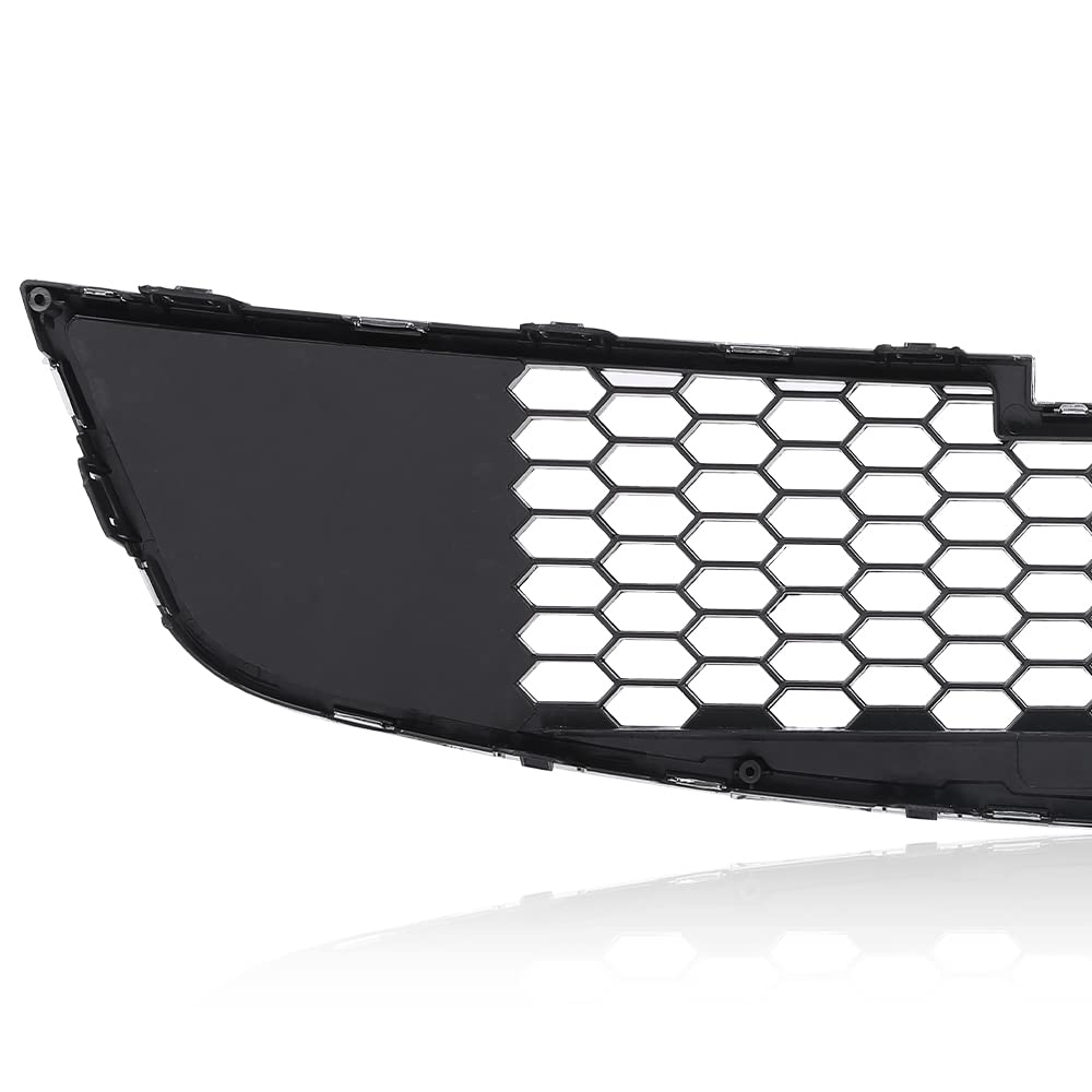 G-PLUS Front Bumper Grill Compatible with Chevy Cruze 2011 2012 2013 2014 (Not fit ECO model) GM1200624, 95225615 Front Lower Bottom Grille Black