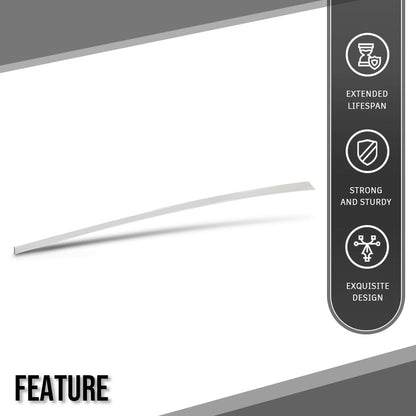 G-PLUS Rear Left Door Frame Chrome Molding Trim Compatible with Kia Optima 2011-2015 838502T000, 83850 2T000 Silver