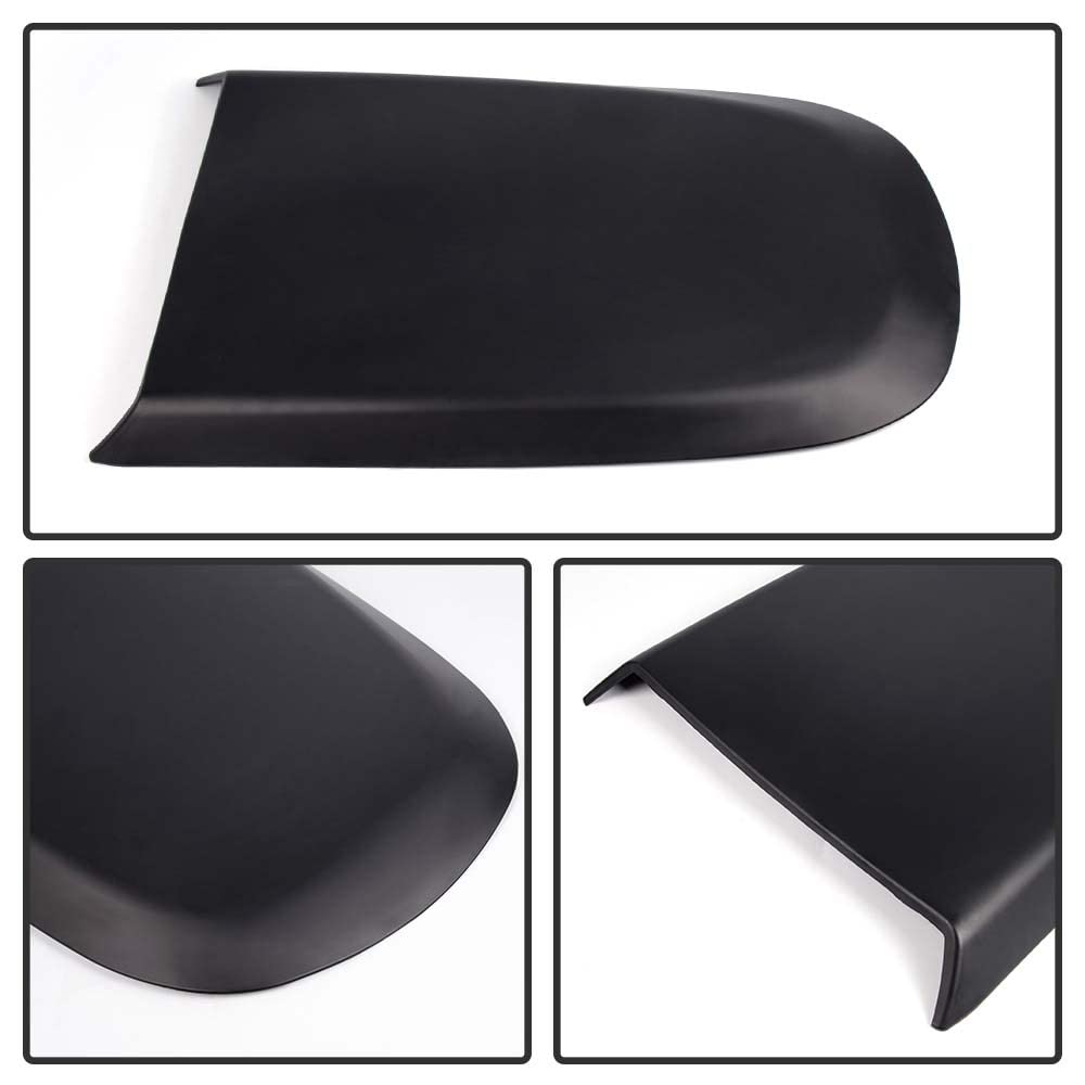 G-PLUS Front Air Vent Hood Scoops Compatible with Ford Mustang GT V8 2005 2006 2007 2008 2009 Racing Style, Black