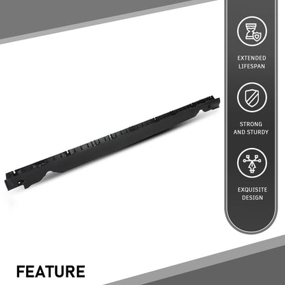 G-PLUS Door Skirt Molding Lower Rocker Carrier Cover Left Side Compatible with Tesla Model Y 2020 2021 2022 2023 149774100B, 1497741-00-B Black