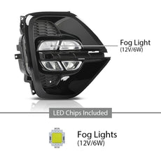 G-PLUS LED Fog Lights 2PCS for Kia Sportage 2020-2022 Side View