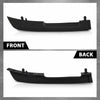 G-PLUS Front Lower Bumper Air Deflector Pair LH RH Side ABS Compatible with Range Rover 2018-2022