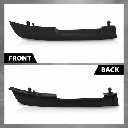 G-PLUS Front Lower Bumper Air Deflector Pair LH RH Side ABS Compatible with Range Rover 2018-2022