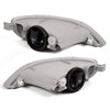 Fog Lights 9006 12V 55W Halogen Lamp Clear Lens With Bulbs For 2002-2004 Replacement For Toyota Camry / 2004-2008 Corolla / 2002-2003 Solara