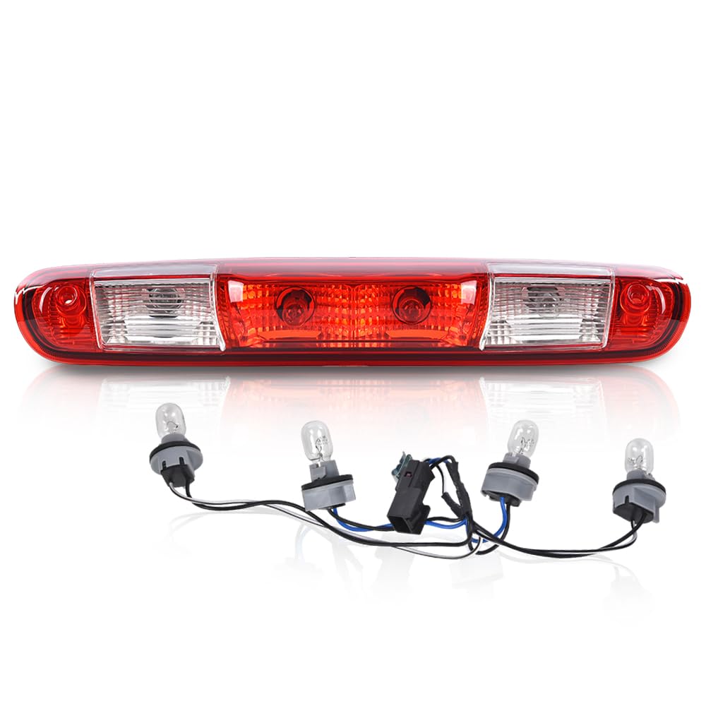 G-PLUS Third Brake Light 3rd Cargo Lamp High Mount Stop Light Compatible with Chevy Silverado GMC Sierra 1500 2008-2013,Fit Chevy Silverado GMC Sierra 2500 HD 3500 HD 2008-2014 25890530