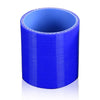 G-PLUS 3.15" Straight Silicone Hose, 3-Ply Intercooler Coupler Tube Pipe, Universal for Connecting Turbo Piping or Intake Piping (Inner diameter: 3.15inch/80mm) Blue