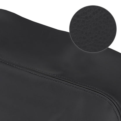 G-PLUS Upgraded Center Console Cover, Compatible with Dodge Charger 2011-2023 Armrest Cover Console Lid Protector Cushion Pad (Black Microfiber Leather Skin)