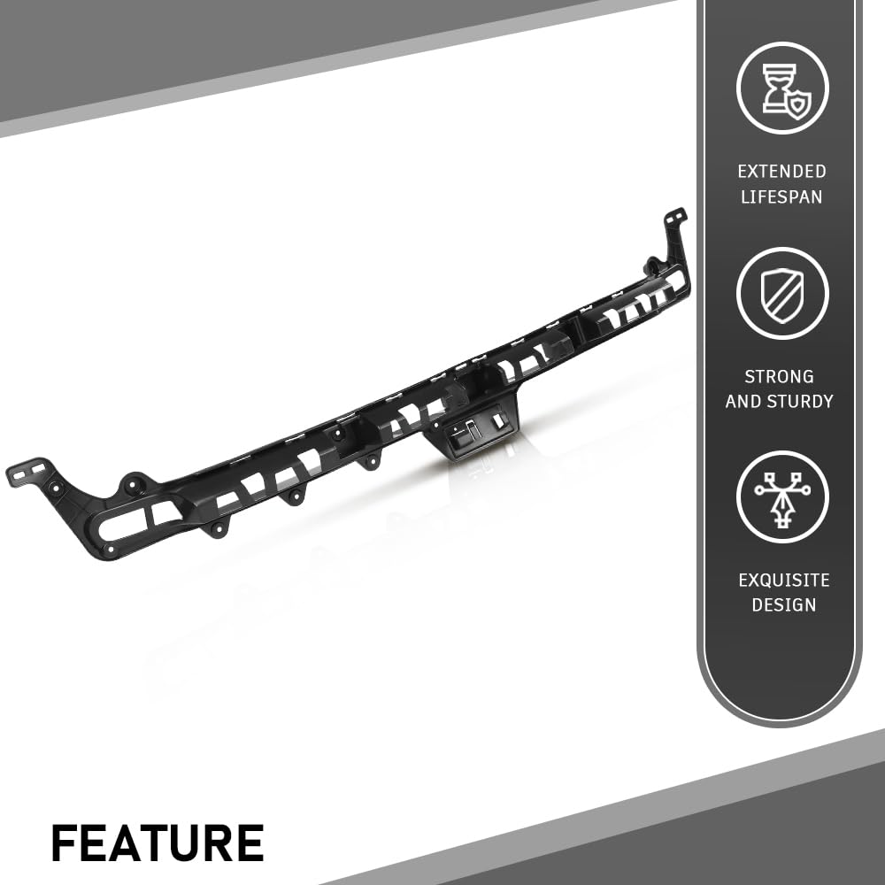 G-PLUS Rear Center Bumper Cover Support Rail Mount Bracket Compatible with Jeep Compass 2017-2019 68244459AB, 68244459AA